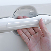 Car Door Handle Bling Plastic Protective Sticker AJEW-WH0518-77-5