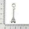 Rack Plating Brass European Dangle Charms KK-R200-02AS-02-3