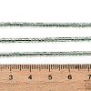 Electroplate Glass Beads Strands GL-CBAA615-01K-4
