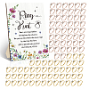 100Pcs Adjustable Alloy Rhinestone Finger Rings RJEW-CL0001-03C-1