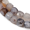 Natural Botswana Agate Beads Strands G-H078-C37-6mm-4