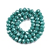 Electroplate Glass Beads Strands LS-EGLA-A044-P8mm-A31-3