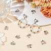 80Pcs 304 Stainless Steel Clip-on Earring Findings STAS-SP0001-25P-5