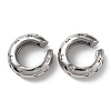 Non-Tarnish 304 Stainless Steel Cuff Earrings for Women EJEW-F325-02P-1