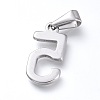 Non-Tarnish 304 Stainless Steel Pendants STAS-L210-05I-P-2