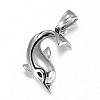 Tarnish Resistant 316 Surgical Stainless Steel Pendants STAS-P039-080-2
