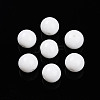 Opaque Solid Color Glass Beads GLAA-N007-10mm-A06-1