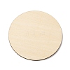 Sacred Geometric Wooden Grid DJEW-F028-01F-3