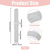 Aluminium & Plastic & Imitation Leather Glitter Powder Cord Bracelets for Bridesmaid BJEW-WH0022-75-2