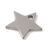 Non-Tarnish 201 Stainless Steel Charms STAS-E217-01P-2