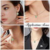 12Pcs Brass Micro Pave Cubic Zirconia Charms KK-BBC0027-44-7