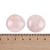 Natural Rose Quartz Cabochons G-H1596-FR-25mm-24-3