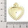 Brass Micro Pave Cubic Zirconia Pendants KK-Q814-24G-3