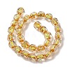 Handmade Foil Lampwork Beads Strands FOIL-C002-01D-2