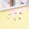 Transparent Glass Pendants X-GLAA-R212-13-M-4