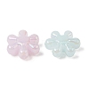 UV Plating Opaque Acrylic Beads OACR-G058-17E-2