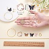 DIY Butterfly Earring Making Kit DIY-SZ0009-54-2