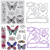 CRASPIRE 1Pc PVC Plastic Clear Stamps DIY-CP0008-79A-1