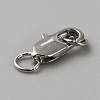 Brass Lobster Claw Clasps FIND-WH0110-859B-P-2