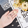 24 Sets 12 Style Brass Box Clasps KK-PH0002-55-3