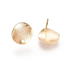 Brass Ear Stud Findings X-KK-S336-32G-1