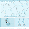 Unicraftale 150Pcs 3 Styles 304 Stainless Steel Earring Hooks STAS-UN0054-41-5