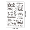 Custom Summer Theme PVC Plastic Clear Stamps DIY-WH0631-0141-8