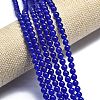 Natural Malaysia Jade Beads Strands G-L645-C01-4mm-18-3