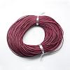 Spray Painted Cowhide Leather Cords WL-R001-2.0mm-17-1