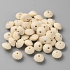 Unfinished Wood Rondelle Beads WOOD-WH0029-54A-2