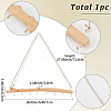 1Pc Driftwood Branch Hook Branch Hanger Rack AJEW-SP0002-31A-2