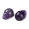 Natural Amethyst  Carved Healing Figurines G-B062-02C-2