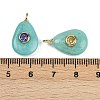 Natural Amazonite Pendants G-H322-01G-03-3