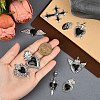 9Pcs 9 Styles Alloy Pendants ENAM-YW0005-90-3