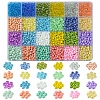 288G 24 Styles Glass Seed Beads SEED-FS0001-26B-1