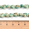 Synthetic Turquoise Beads Strands TURQ-F019-02D-5