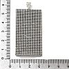 Alloy Pendant Cabochon Settings PALLOY-2418-AS-LF-4