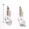 Chic Pearl Hoop Earrings for Women QX1953-1-1