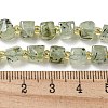 Natural Prehnite Beads Strands G-G053-B12-01A-5