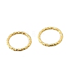 Brass Soldered Closed Rings KK-B147-05C-G-2