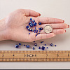 Electroplate Glass Beads Strands EGLA-TA0001-03A-7
