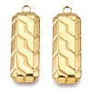 Ion Plating(IP) 304 Stainless Steel Pendants STAS-T063-213G-2