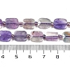 Natural Colorful Fluorite Beads Strands G-G182-E01-01-5