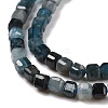 Natural Blue Tourmaline Beads Strands G-C009-B10-4