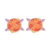 Space Planet Alloy Enamel Cabochons AL-CBA1A6F-07KCG-K-1