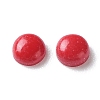 Synthetic Coral Cabochons G-F501-03-2mm-2