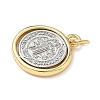 Brass Pendants KK-Q068-30G-2