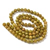 Natural Yellow Green Opal Beads Strands G-D306-A06-4mm-3