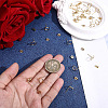 20Pcs 316 Surgical Stainless Steel Stud Earring Findings STAS-BBC0008-54-3