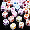 Opaque Acrylic Beads SACR-S273-35A-02-1